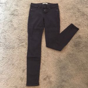 Deep purple rich and skinny jeans